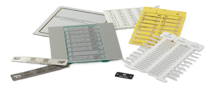 Industrial wiring  
  Wire tagging